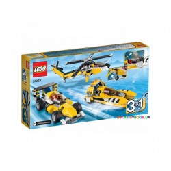 Конструктор Желтые гоночные автомобили Lego 31023
